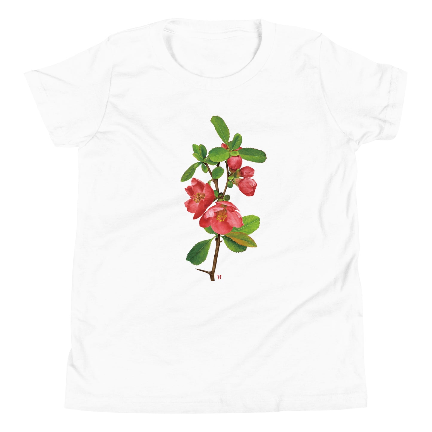 Chinese quince Youth Short Sleeve T-Shirt